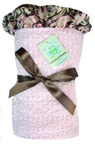 Satin Paisley Oversized Blanket