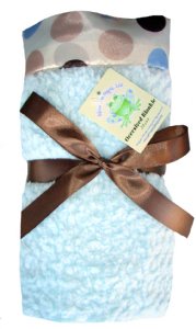 Satin Dot Oversized Blanket