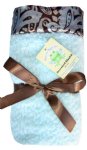 Satin Paisley Oversized Blanket