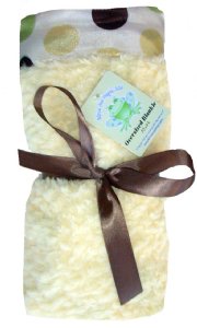 Satin Dot Oversized Blanket