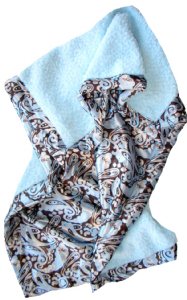 Satin Paisley Indulgence Blanket