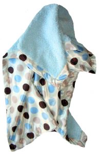 Satin Dot Indulgence Blanket