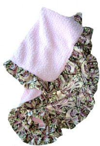 Satin Paisley Indulgence Blanket