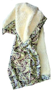 Satin Paisley Indulgence Blanket