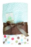 Cocoa Sky Dot Oversized Blanket