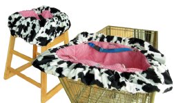Cow Shopping Cart / High Chair Cover