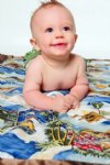 California Dreamin Stroller Blanket