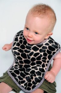 Giraffe Reversible Bib