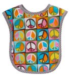 Peace Out Reversible Bib