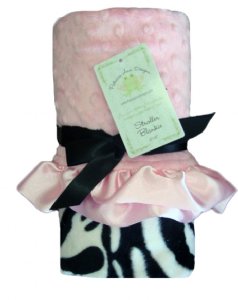 Zebra Stroller Blanket