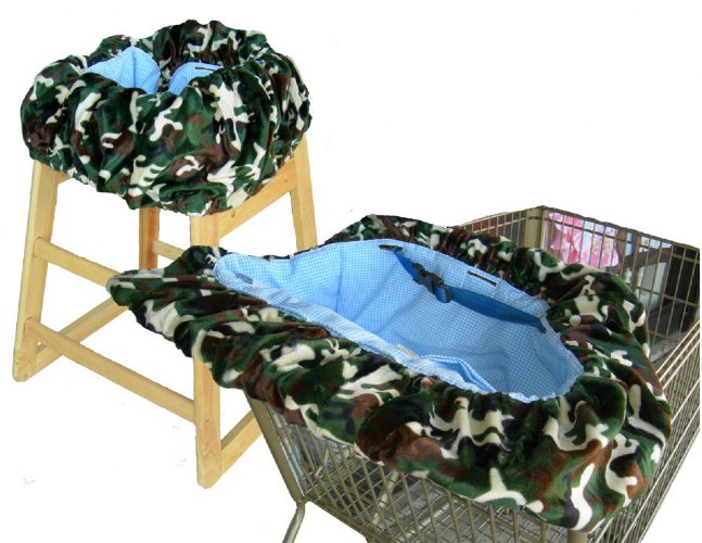 Camouflage Ping Cart And High Chair Cover