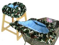 Camo Shopping Cart / High Chair Cover