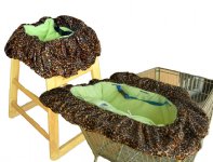 Cheetah Shopping Cart / High Chair Cover