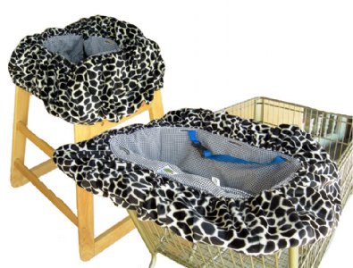 Giraffe Shopping Cart / High Chair Cover