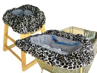 Giraffe Shopping Cart / High Chair Cover