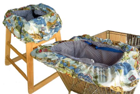 California Dreamin Shopping Cart / High Chair Cover