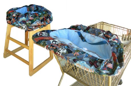 Route 66 Shopping Cart Cover / High Chair Cover