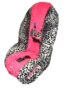 Snow Leopard Toddler Carseat Cover